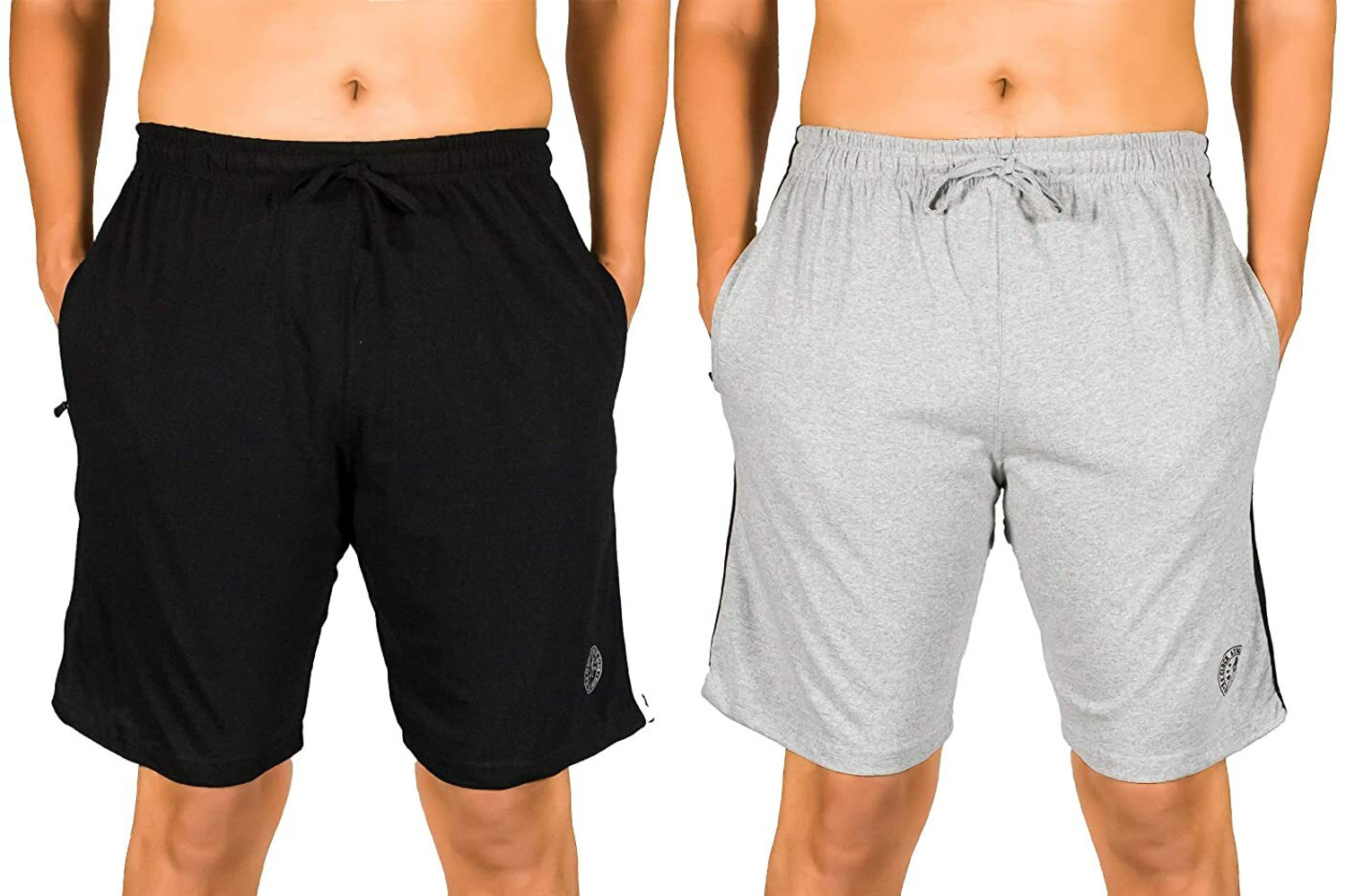 Image of New Ladies Zone Solid Men Blue Sports Shorts, Casual Shorts