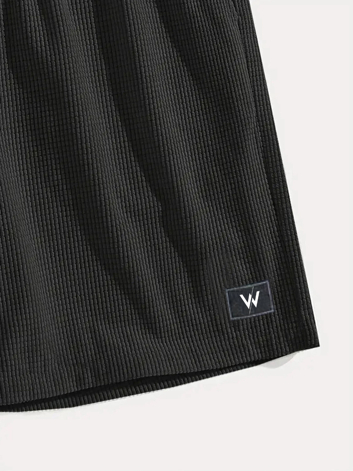 Image of DARSHANCREATIOS Self Design Men Reversible Black, Dark Grey Regular Shorts