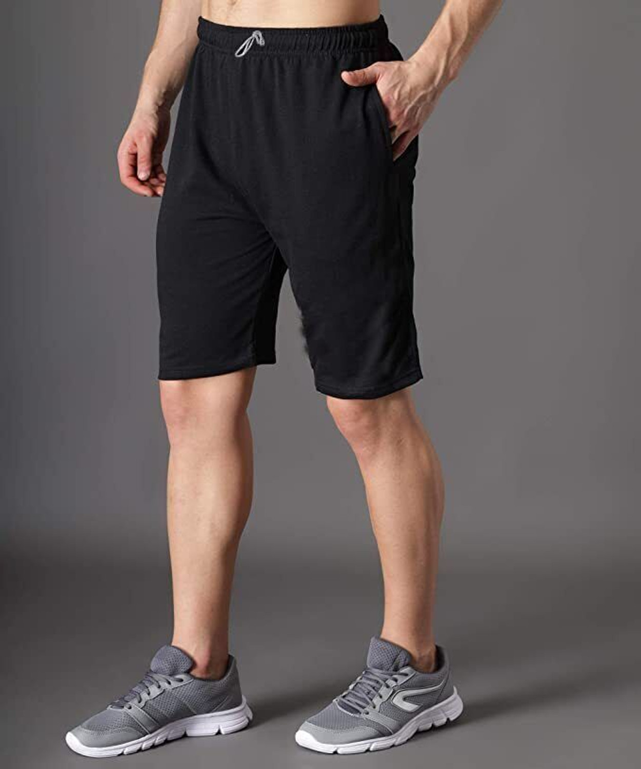 Image of Auqa Valley Pack of 3 Solid Men Multicolor Casual Shorts