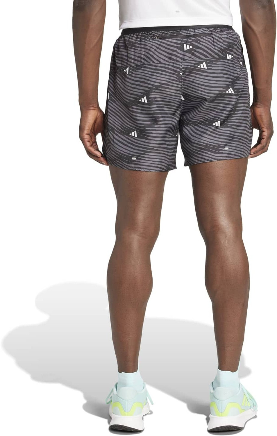 Image of ADIDAS Printed Men Black Sports Shorts