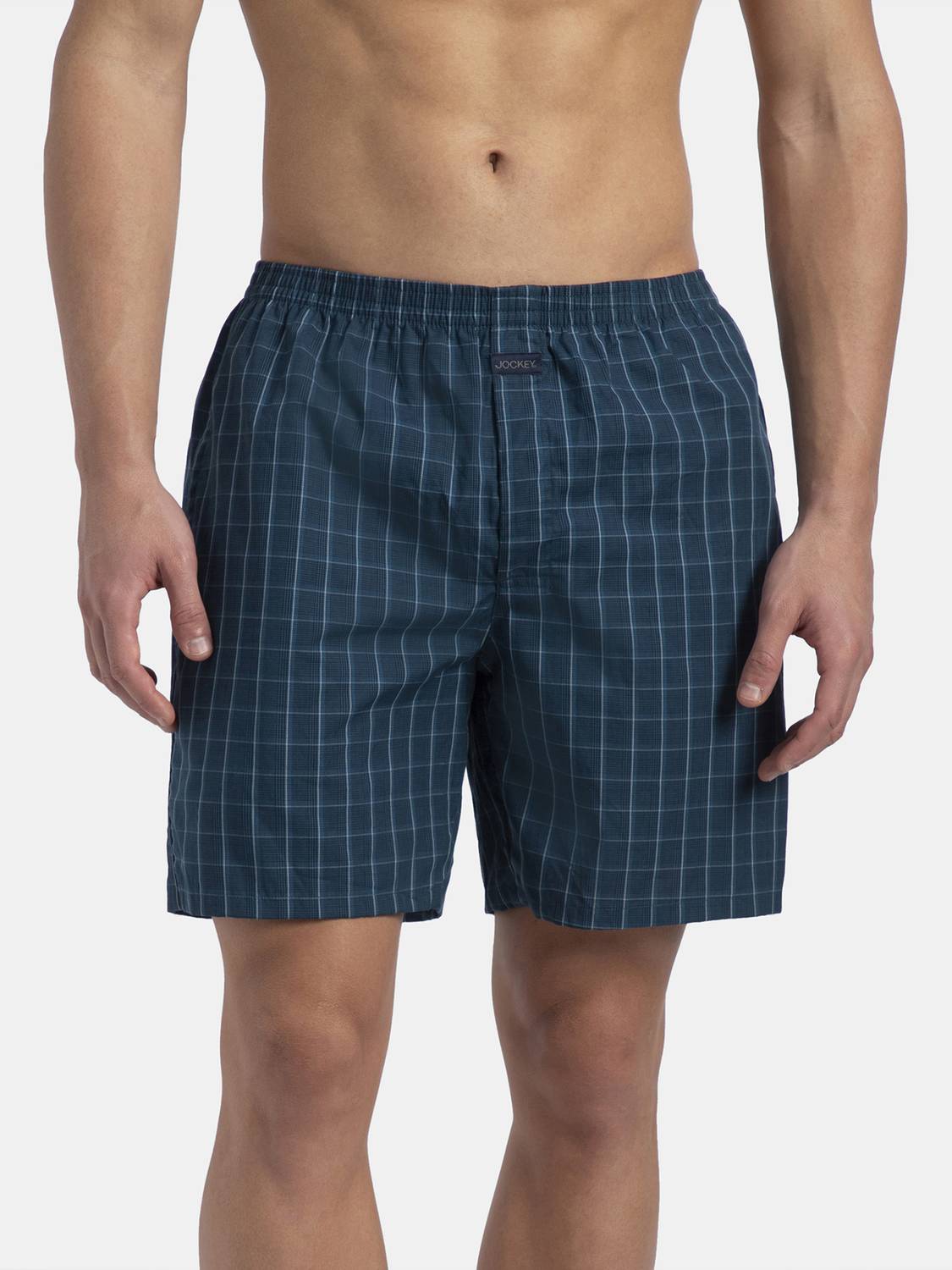JOCKEY Checkered Men Multicolor Boxer Shorts Pack of 2 - Image 2
