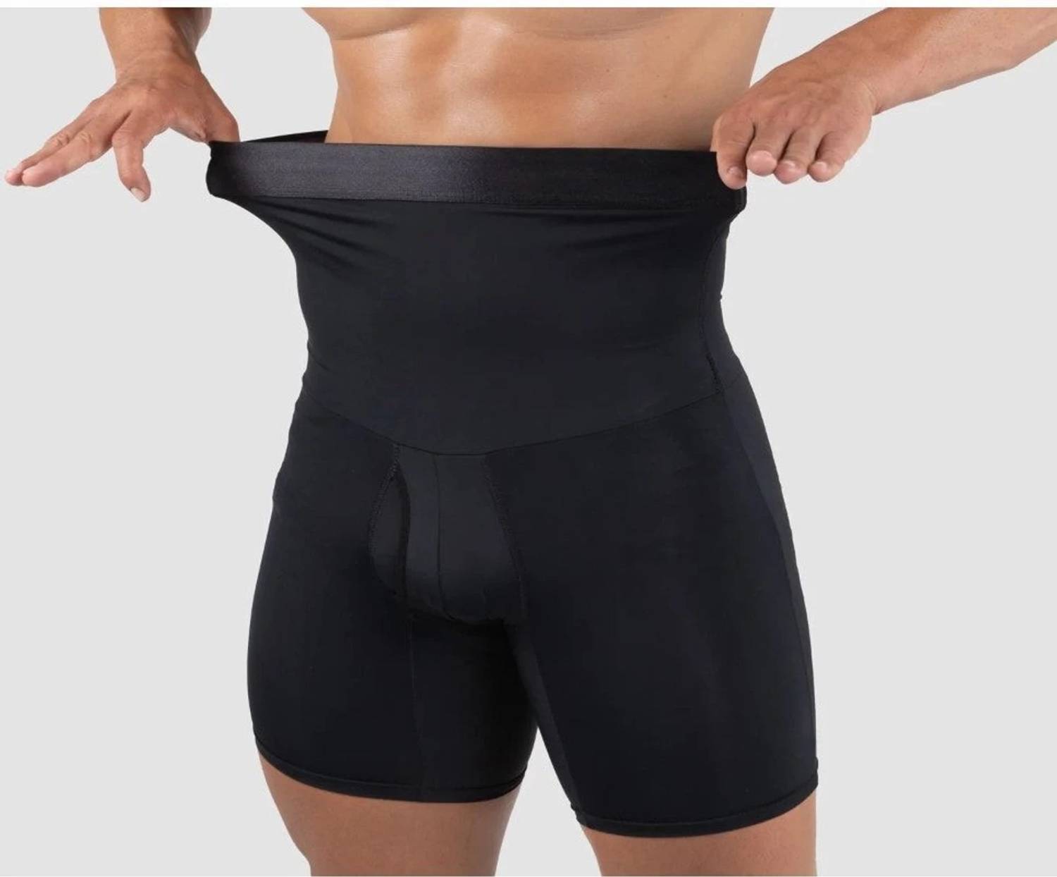 LAVIYAFASHION Black Compression Shorts - Image 4