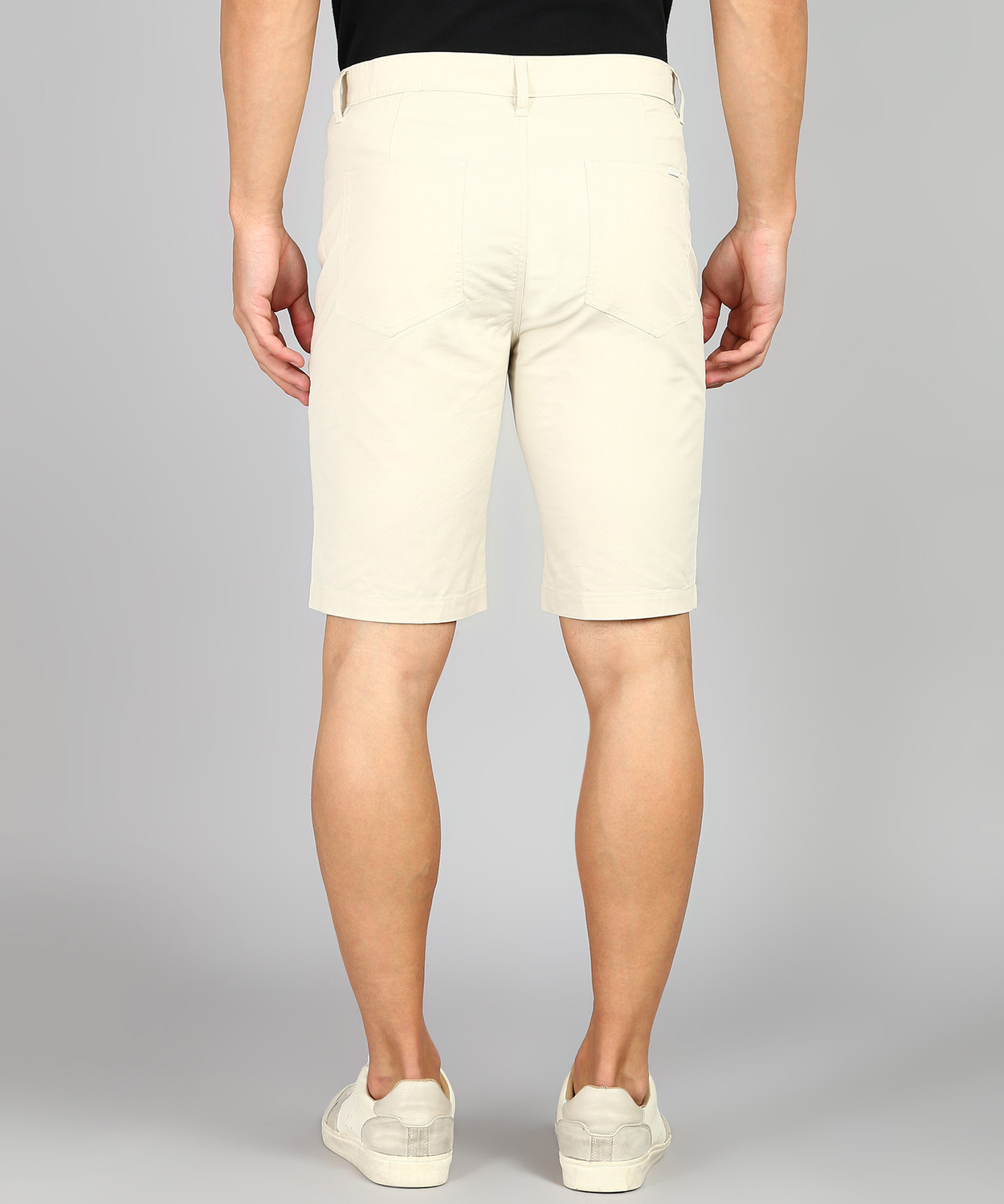 Image of United Colors of Benetton Solid Men Blue Casual Shorts