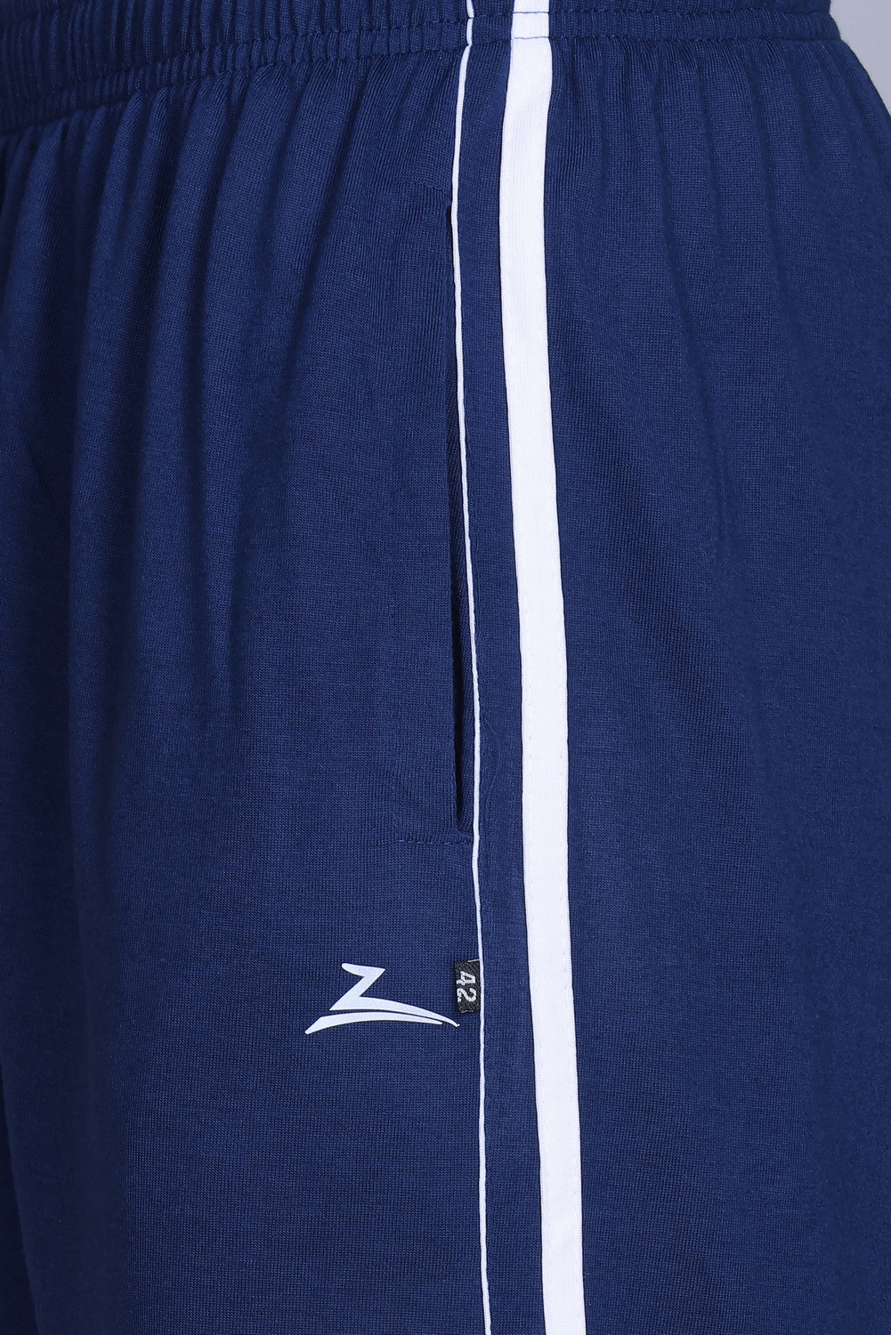 Image of Adrenex Solid Men Blue Sports Shorts