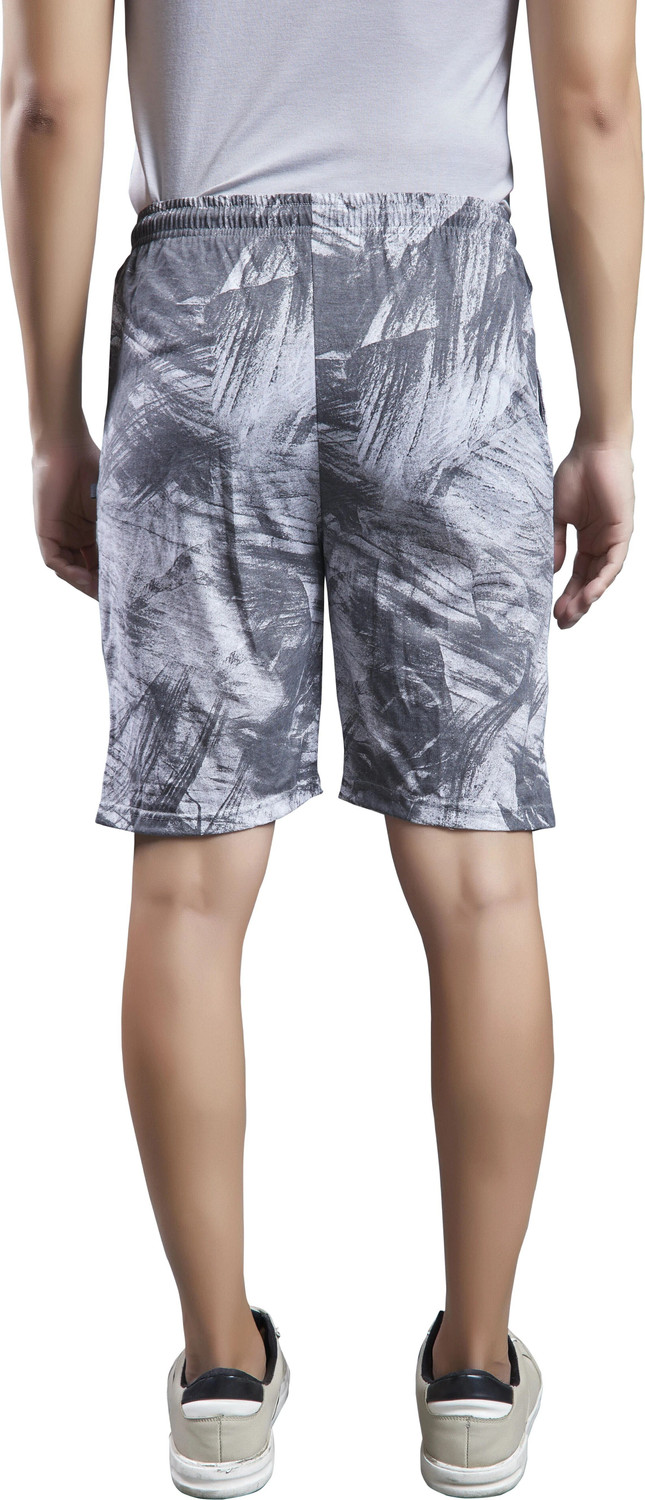 Image of WILD CAMO Printed Men Multicolor Bermuda Shorts, Regular Shorts, Casual Shorts, Gym Shorts, Night Shorts, Running Shorts