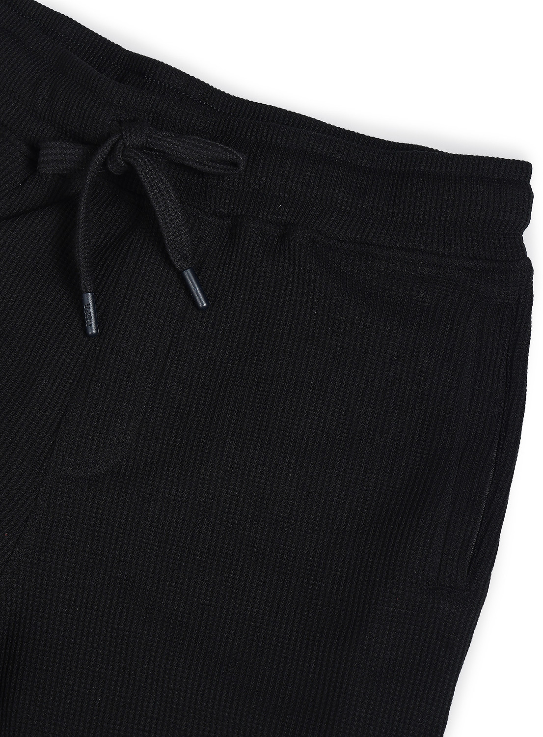 Image of U.S. POLO ASSN. Self Design Men Black Basic Shorts