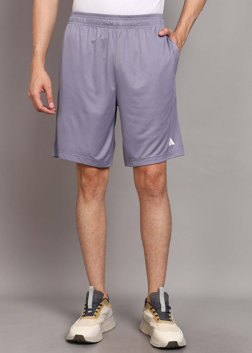 ADIDAS Solid Men Purple Sports Shorts