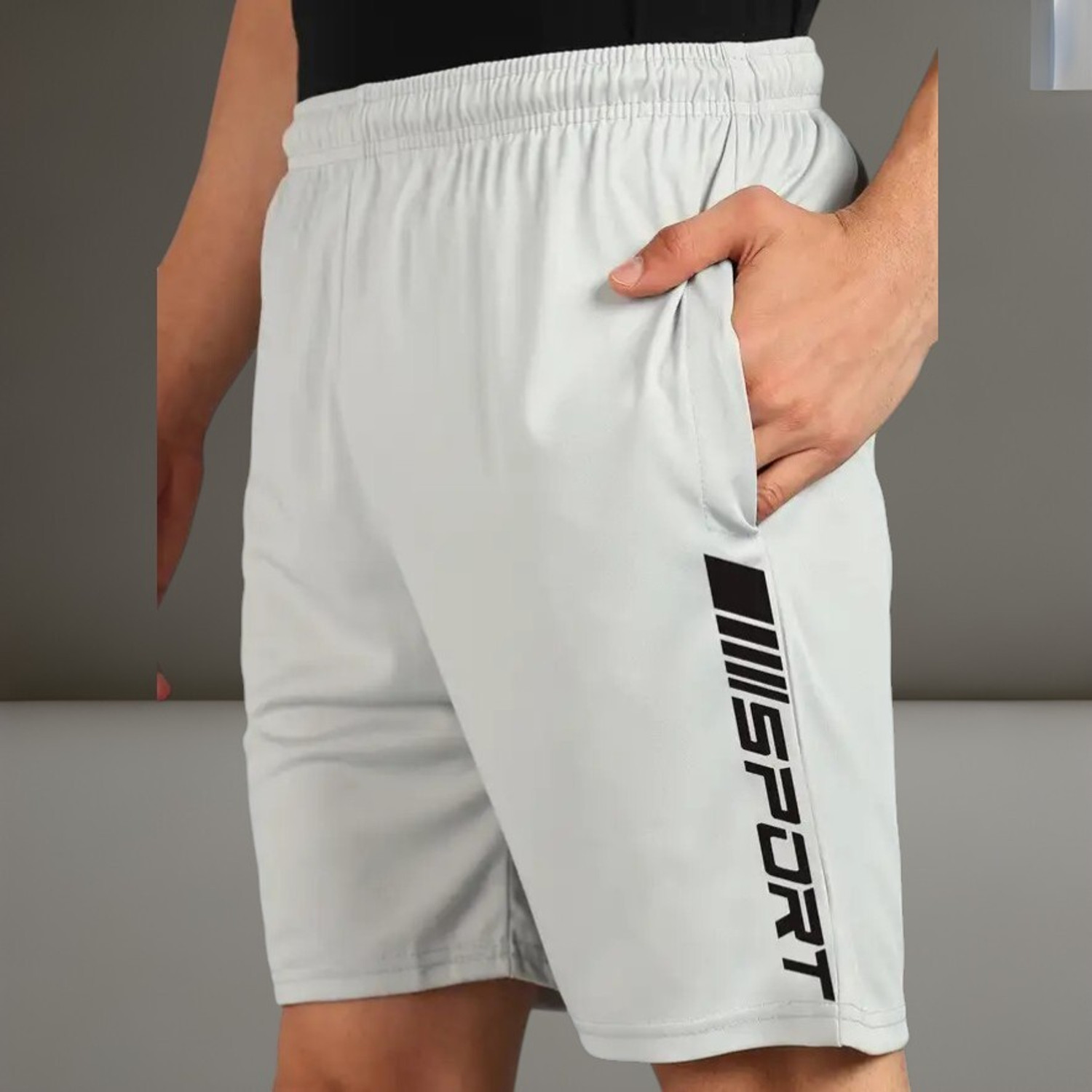 Image of insanitee Printed Men Blue, Grey, Green Regular Shorts