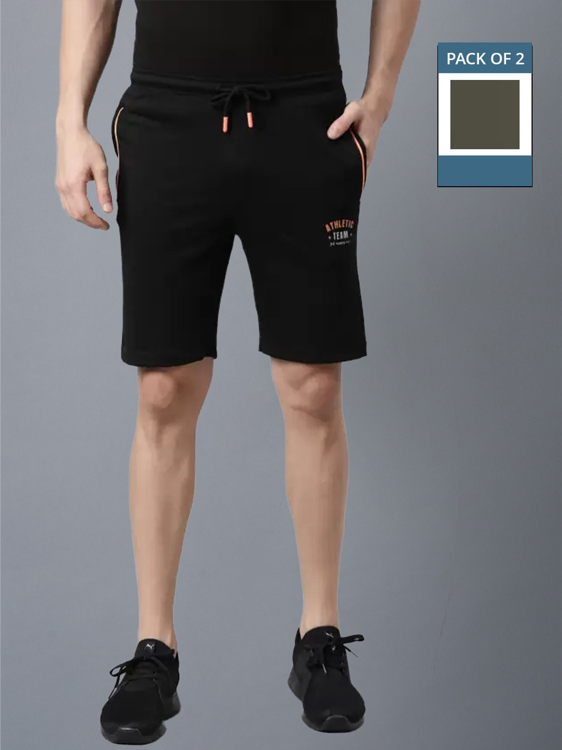 Image of Force NXT Solid Men Multicolor Casual Shorts