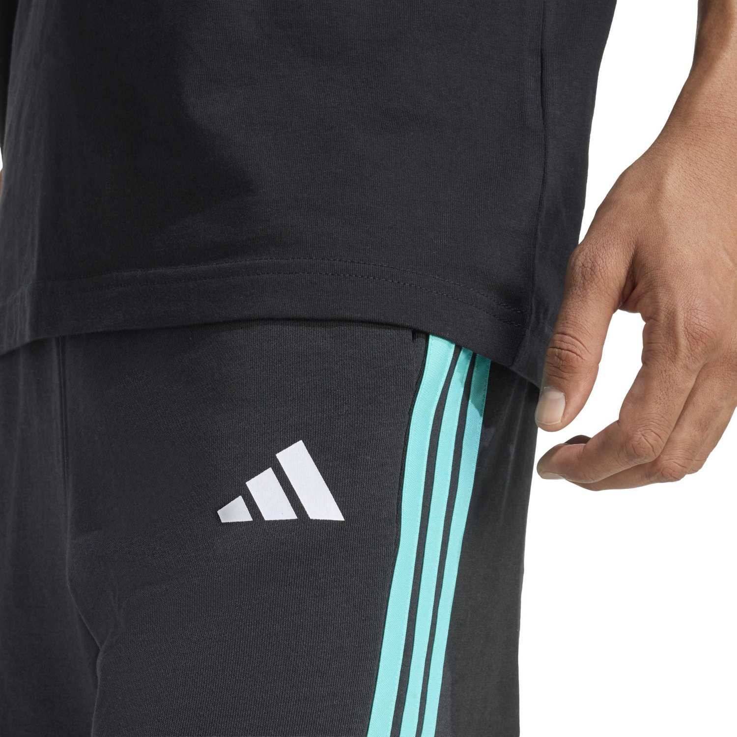 ADIDAS Men Black Printed Sports Shorts