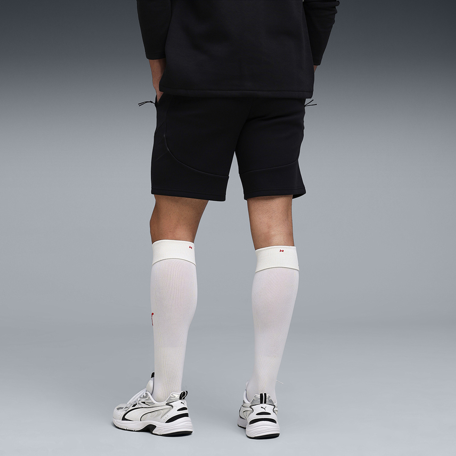 Image of PUMA Solid Men Black Casual Shorts