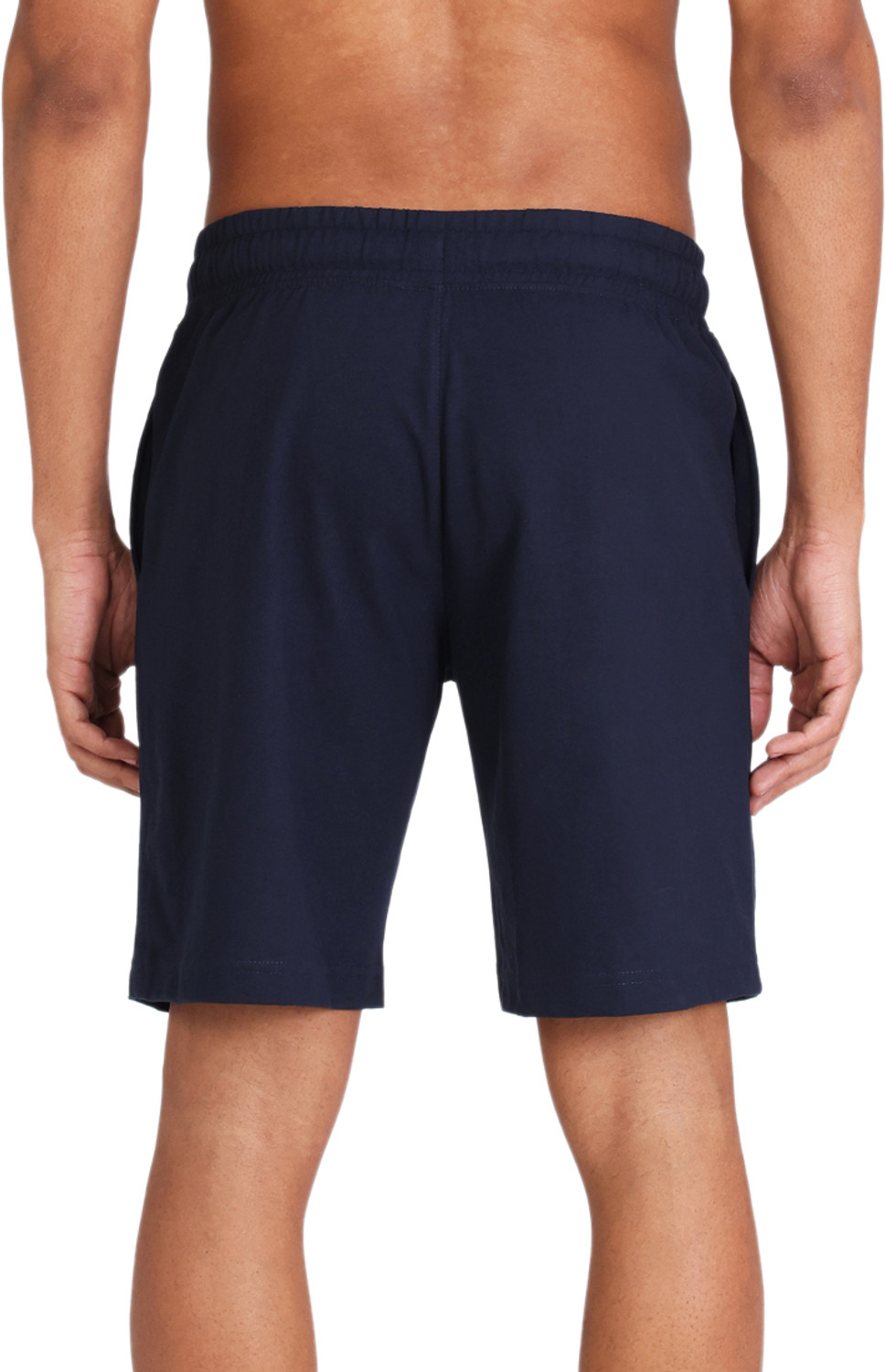 Image of U.S. POLO ASSN. Solid Men Dark Blue Basic Shorts