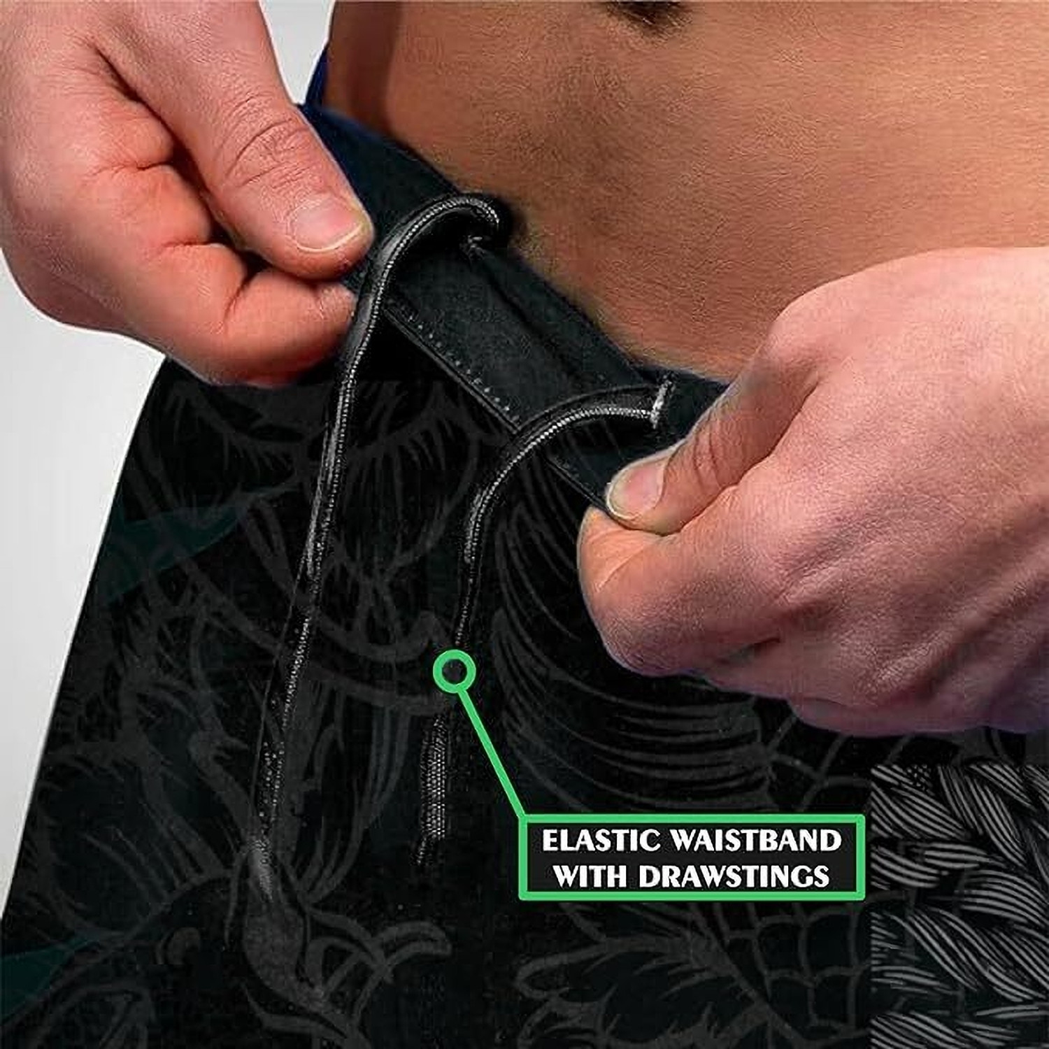 Image of AKIBA Animal Print Men & Women Green Boxer Shorts