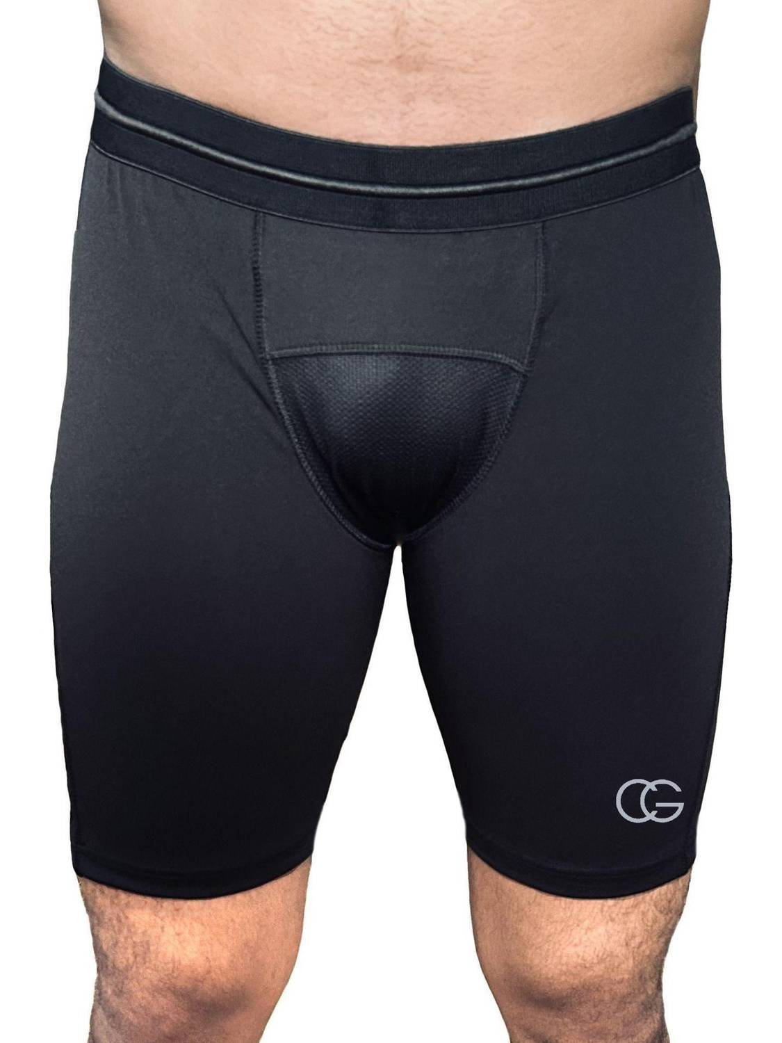 CALIGOSTLE Solid Men Black Sports Shorts