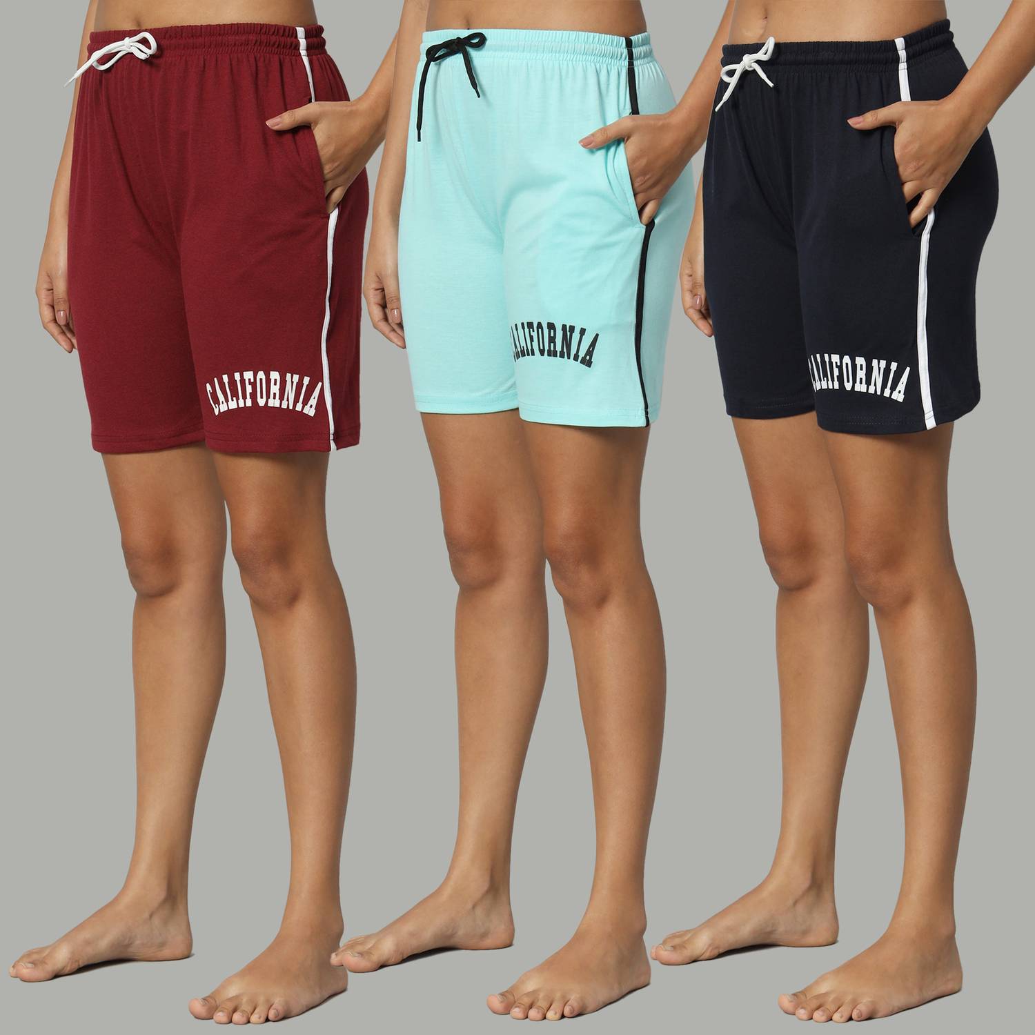 Brayles Printed Women Multicolor Casual Shorts