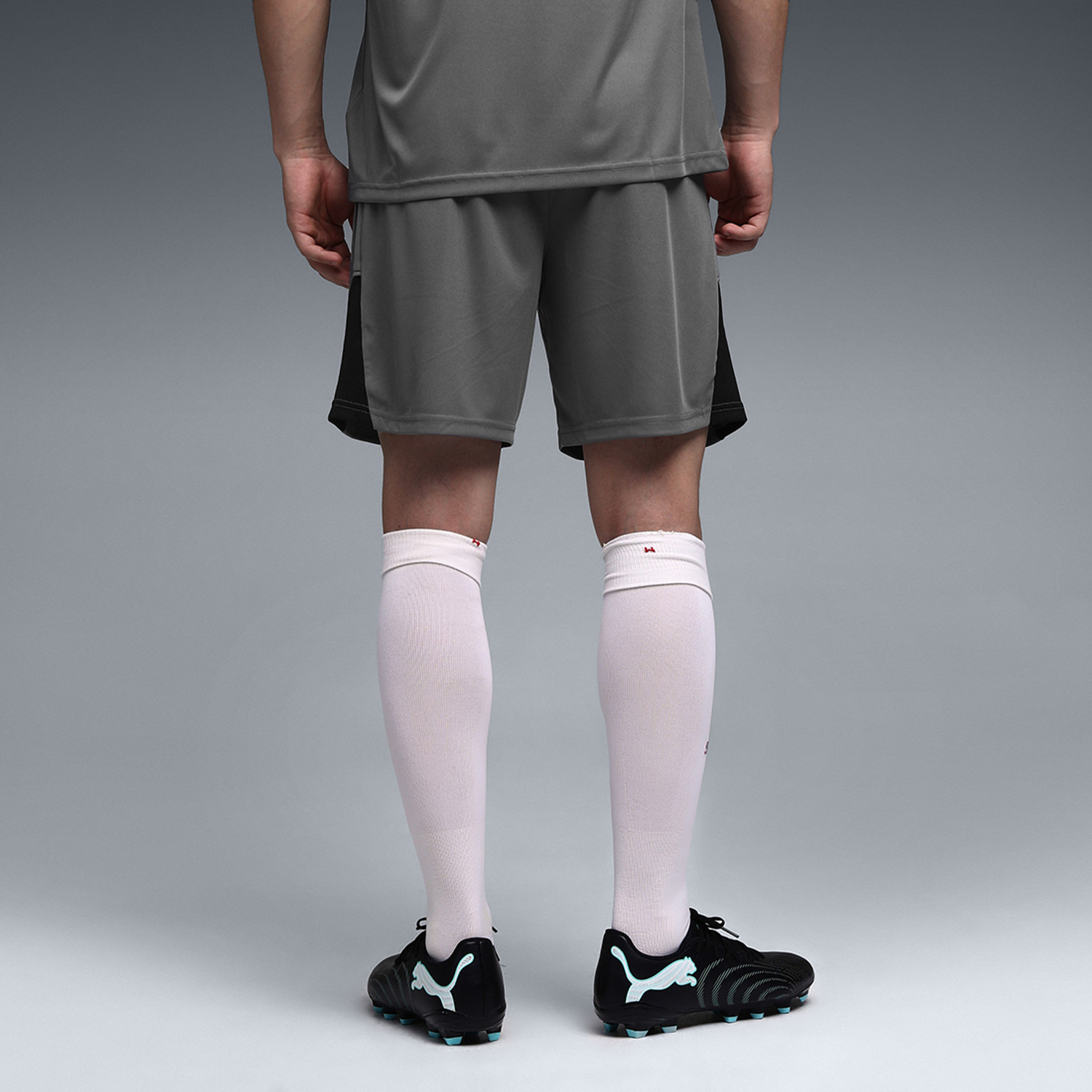 Image of PUMA Solid Men Grey Sports Shorts