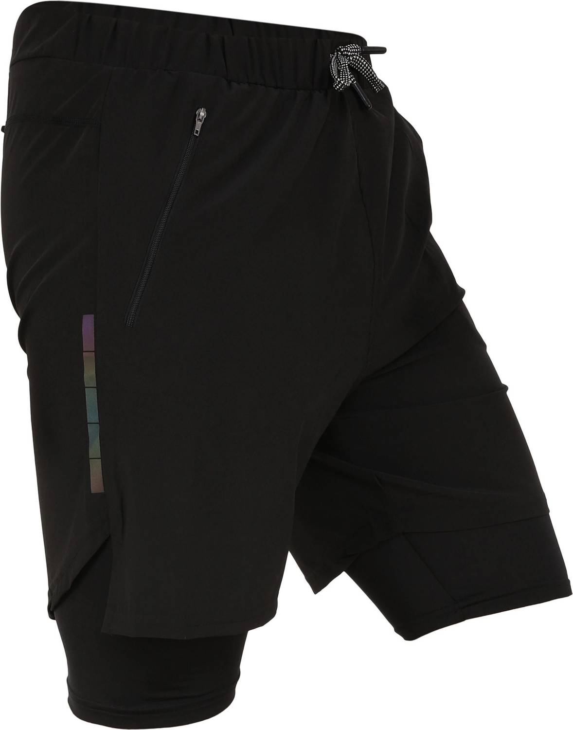 Sportinger Black Gym Shorts - Image 1