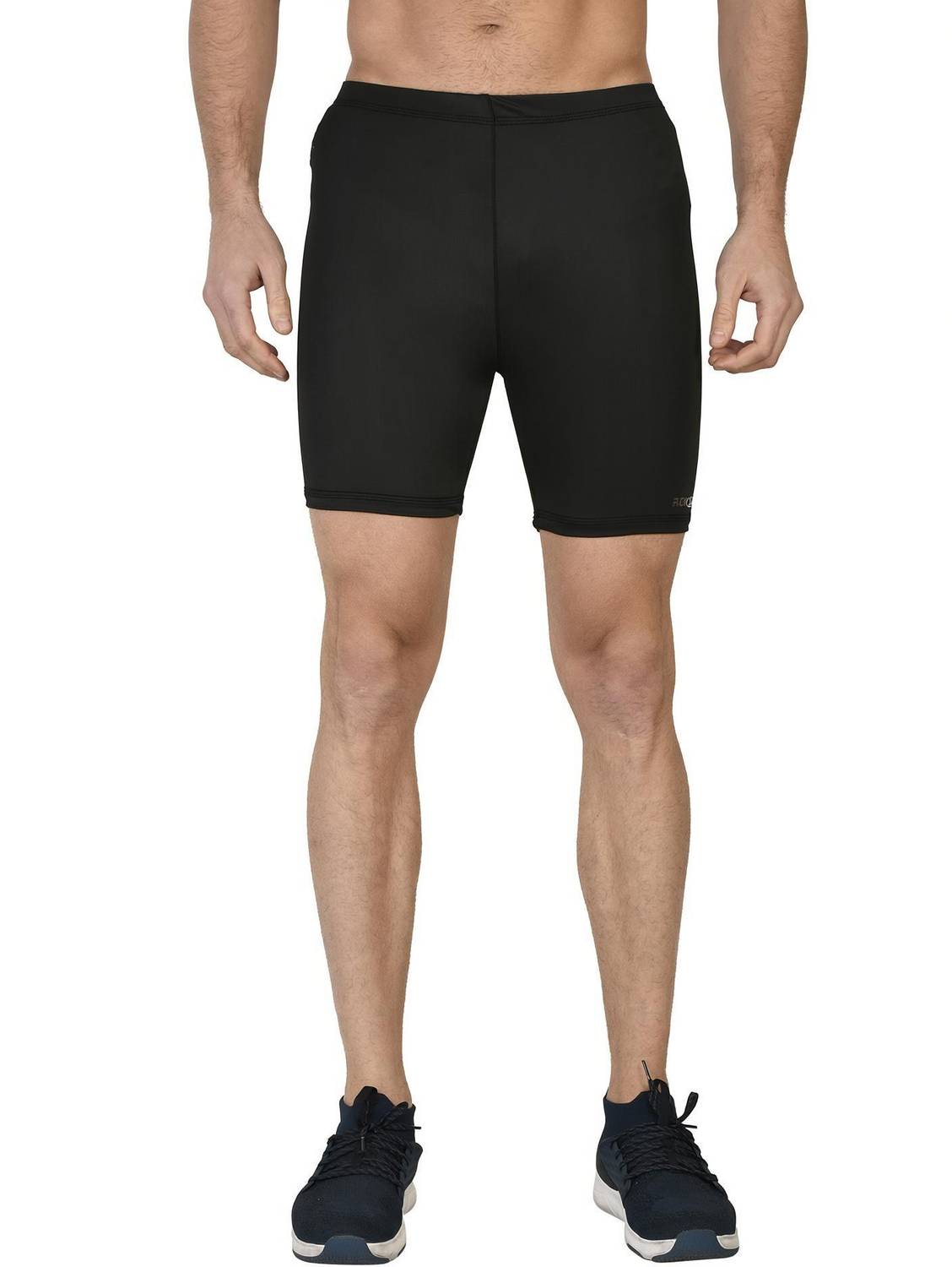 Alexanders Solid Men Black Gym Shorts