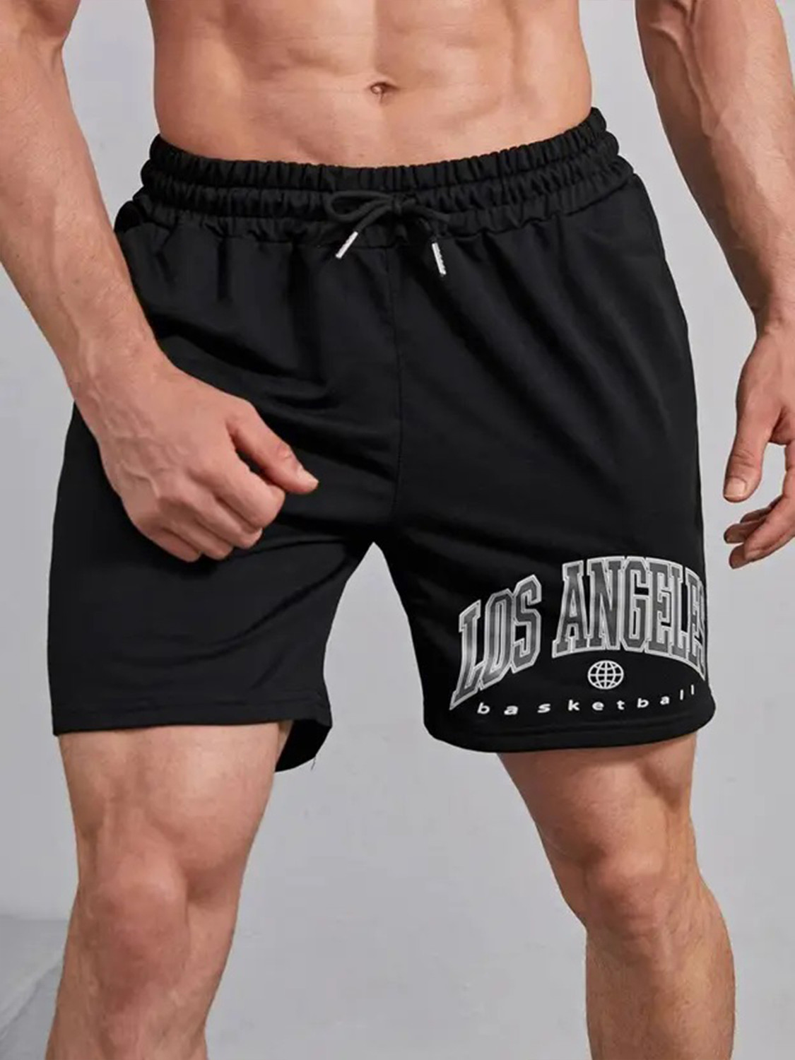Image of Jump Cuts Printed Men Multicolor Basic Shorts