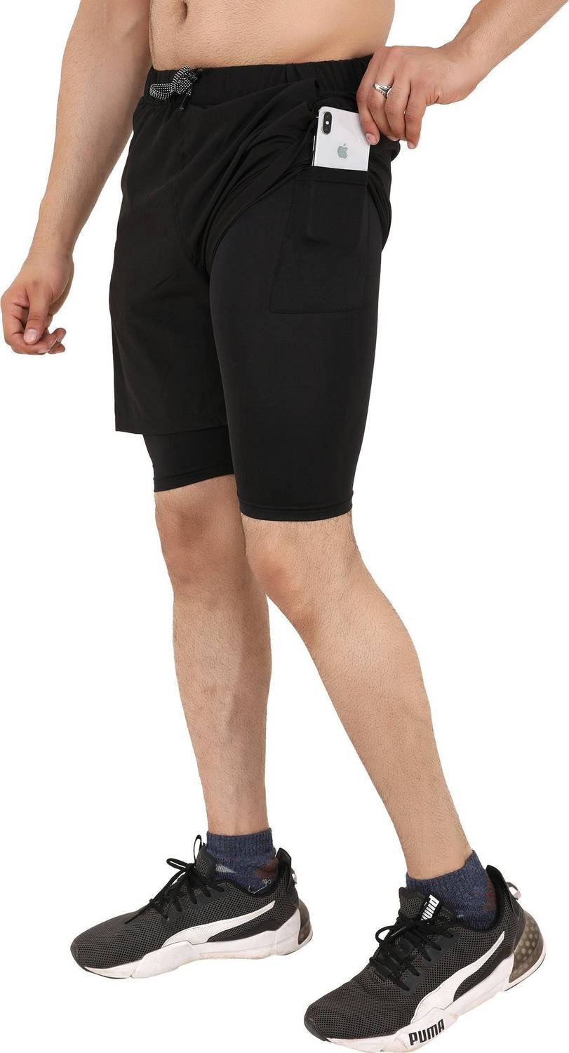 Sportinger Black Gym Shorts - Image 5