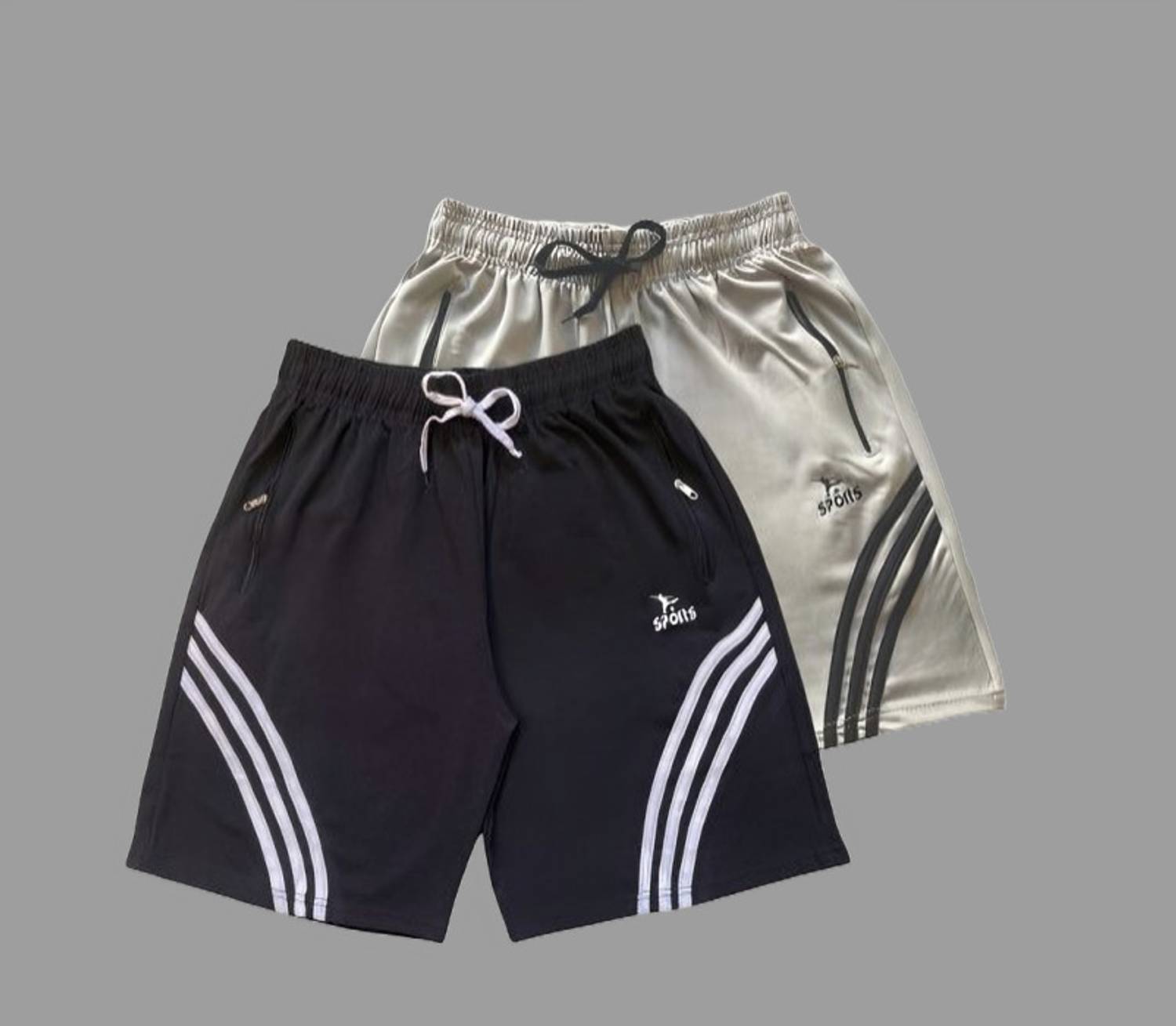 ATLANS Striped Men Multicolor Basic Shorts