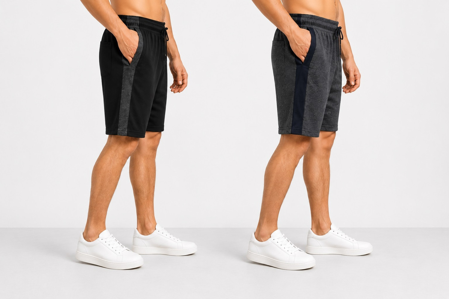 Image of METRONAUT Striped Men Multicolor Casual Shorts
