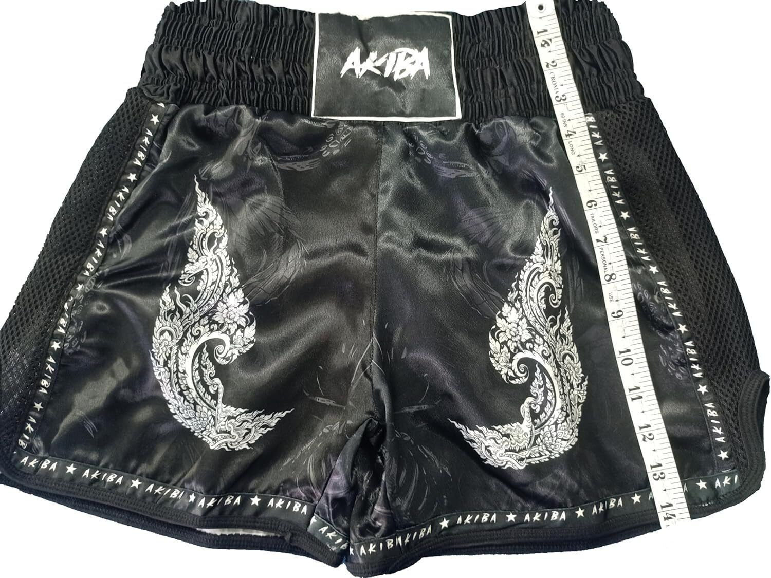 Image of AKIBA Printed Men & Women Black Boxer Shorts