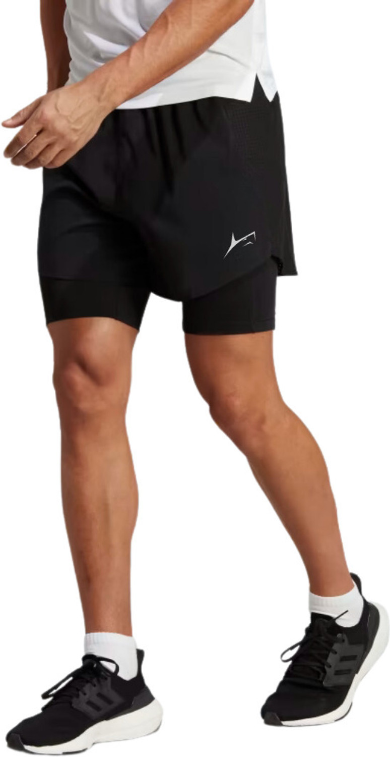 Image of Prosharx Solid Men Black Sports Shorts