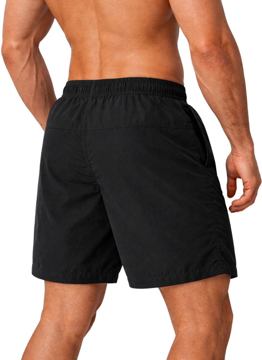 Image of 3colors Solid Men Black Sports Shorts