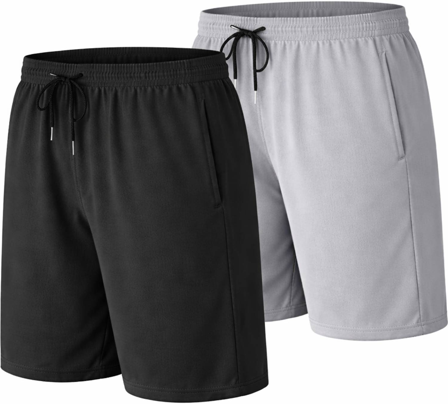 Ashkart Solid Men Dark Grey, Grey Gym Shorts