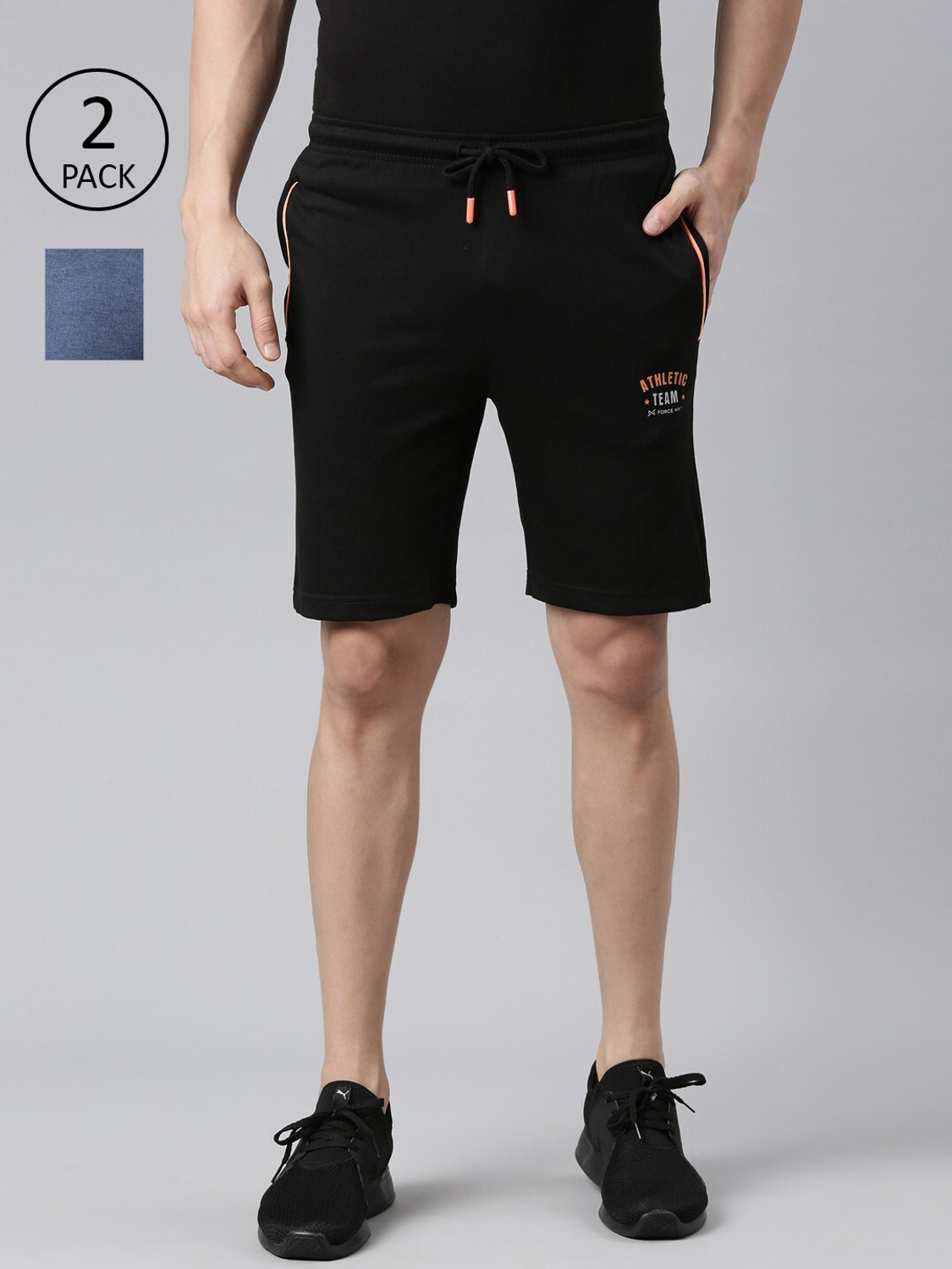 Image of Force NXT Solid Men Multicolor Casual Shorts