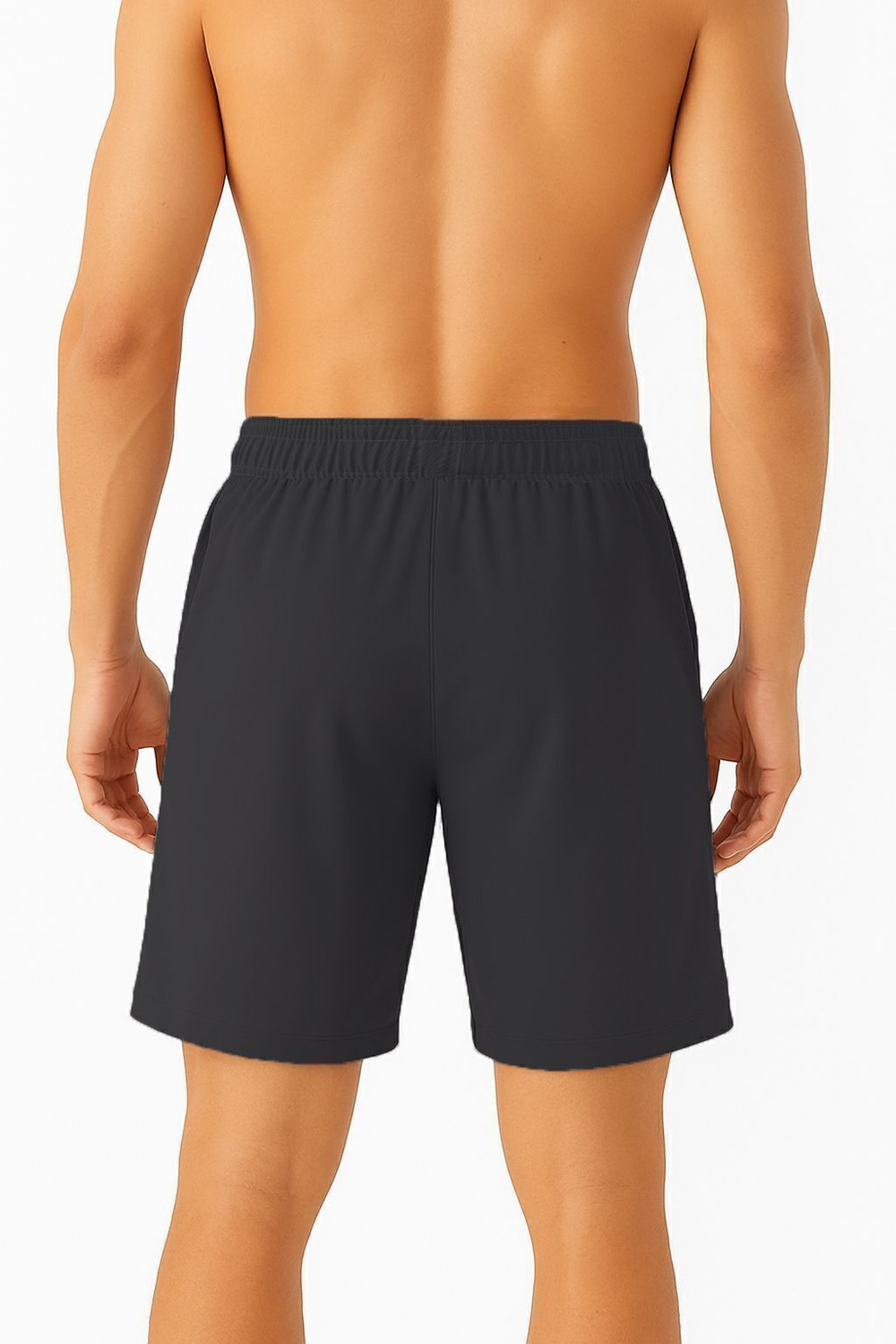 Image of never lose Solid Men Black, Grey Gym Shorts, Bermuda Shorts, Boxer Shorts, Cycling Shorts, Gym Shorts, Sports Shorts