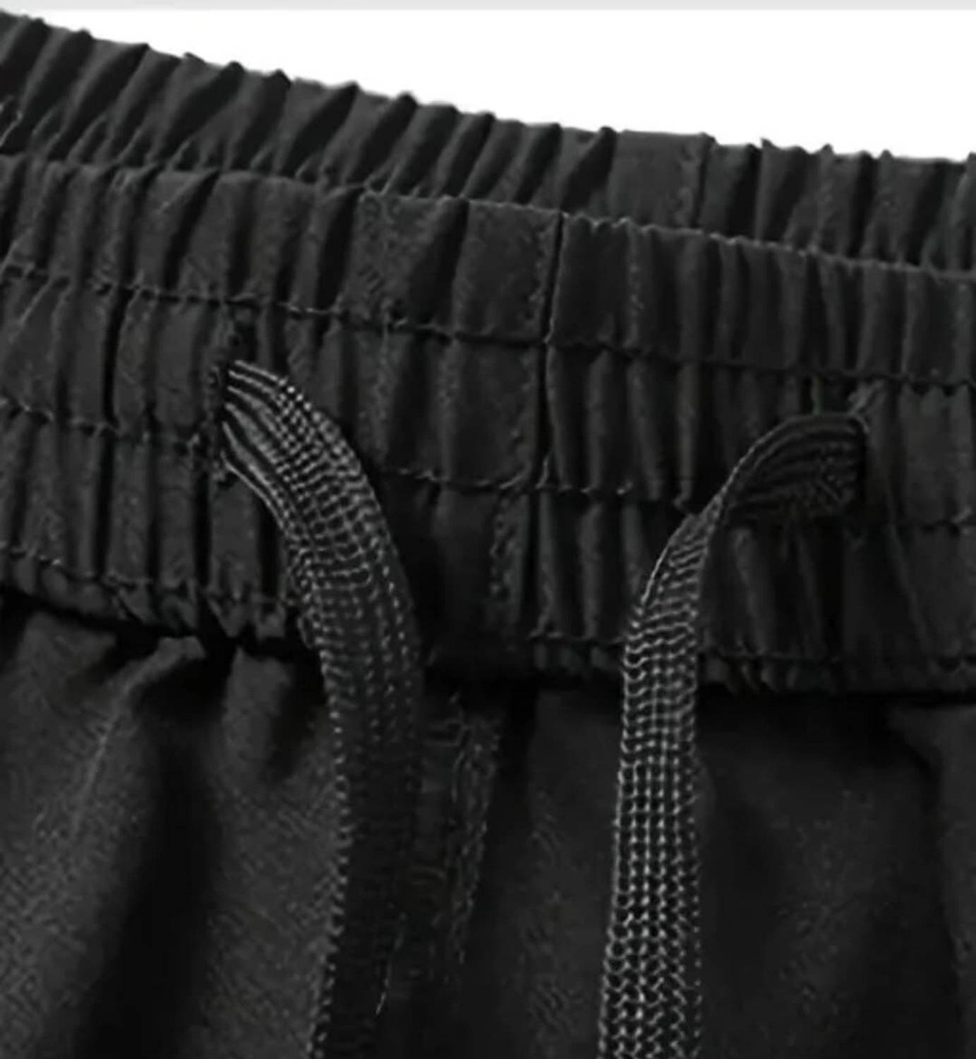 AS FASHION Solid Men Reversible Black Sports Shorts - Image 3
