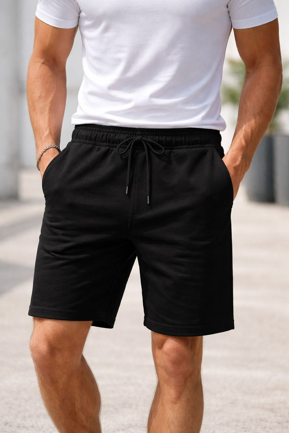 Image of TENRUN Solid Men Dark Blue, Grey, Black Gym Shorts, Regular Shorts, Casual Shorts