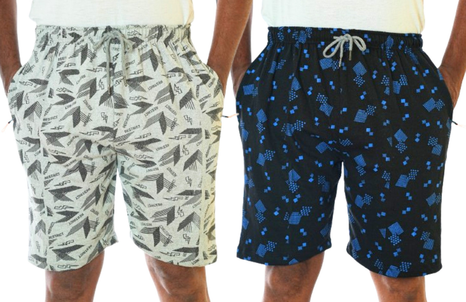 Image of LAKSIMA Printed Men Multicolor Bermuda Shorts