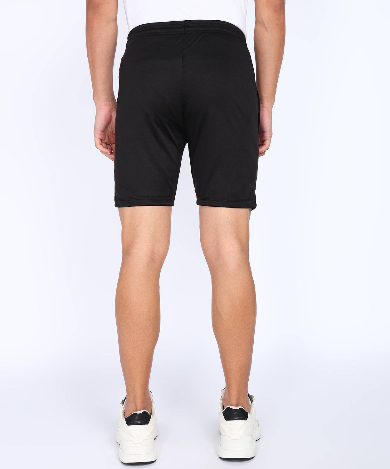 INDICLUB Pack of 2 Solid Men Black, Blue Casual Shorts