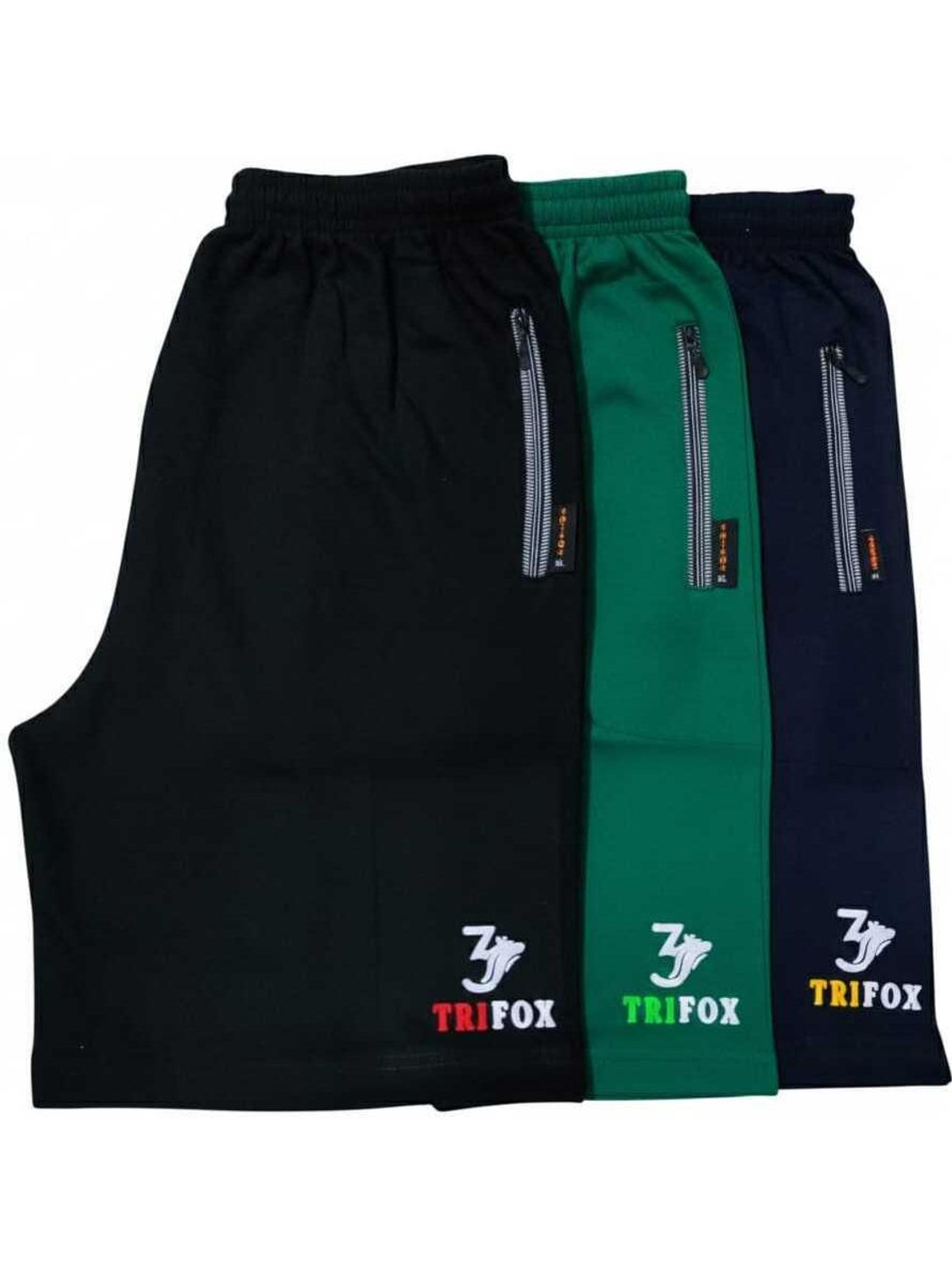 Image of TRIFOX Solid Men Multicolor Casual Shorts