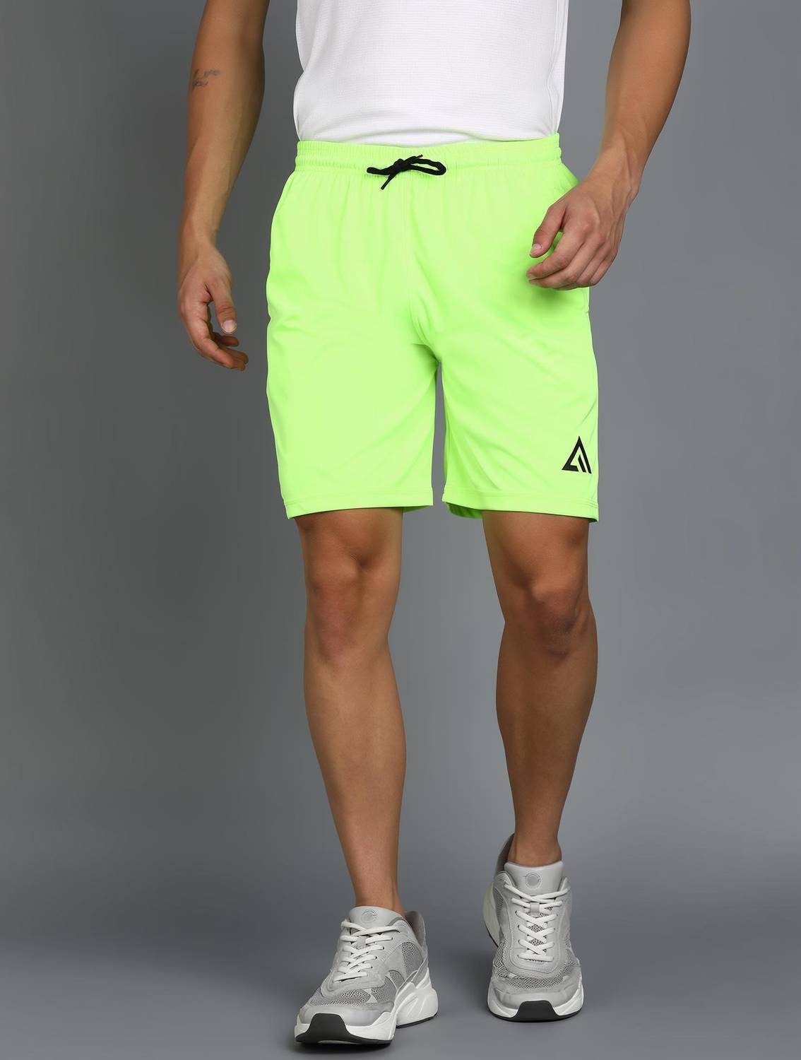 Adrenex Solid Men Multicolor Sports Shorts