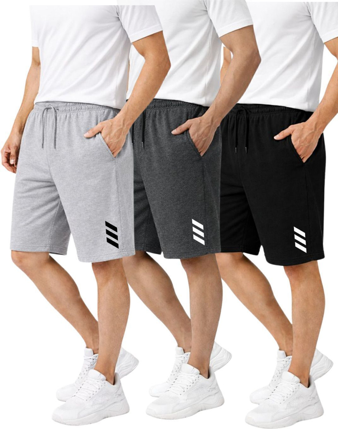 Image of Kartblack Printed Men Multicolor Regular Shorts