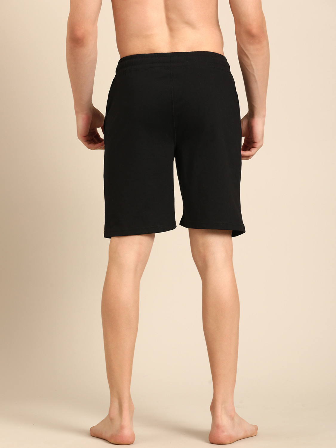 Image of Pepe Jeans Solid Men Black Casual Shorts