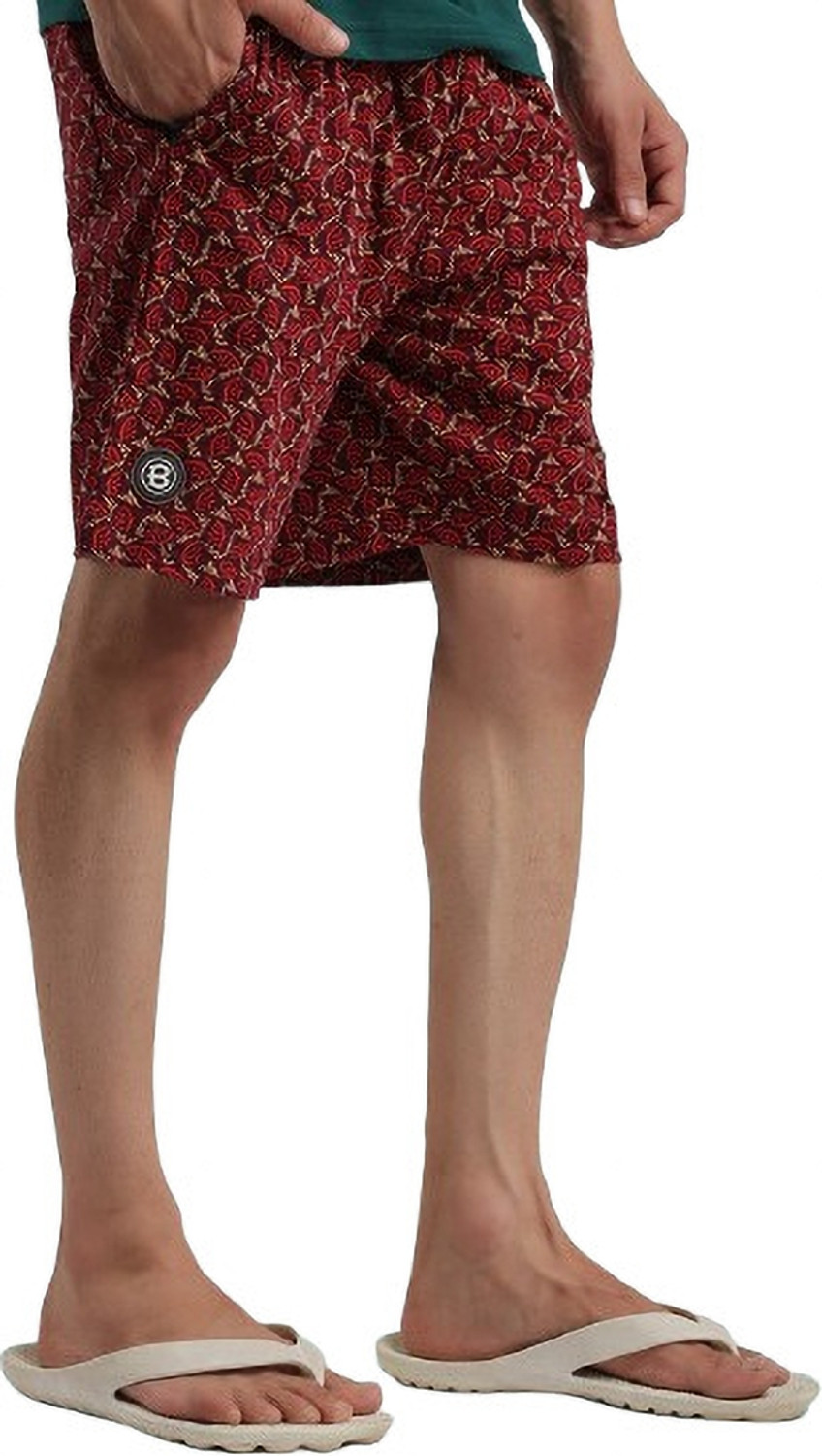 Image of Rupa Bumchums Printed Men Multicolor Bermuda Shorts