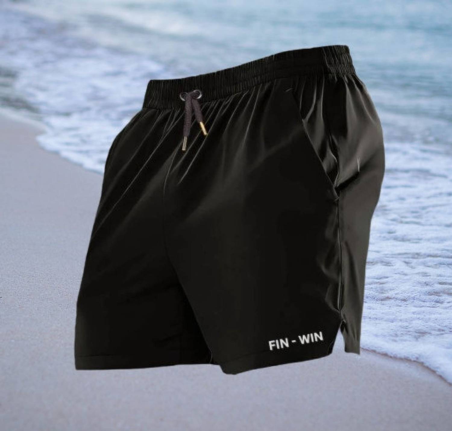 FINWIN Men Grey Gym Shorts - Image 3