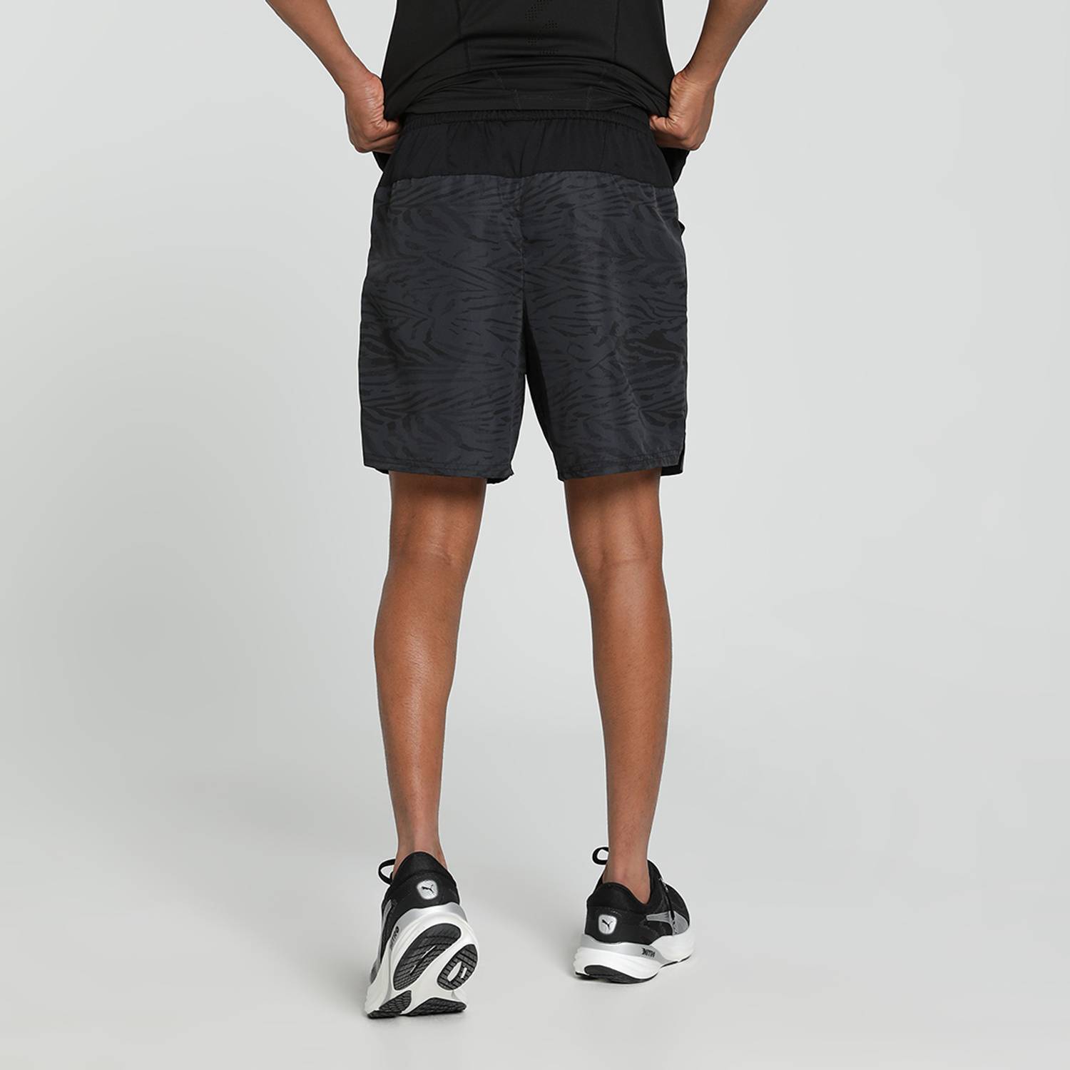 PUMA Black Running Shorts for Men - Image 3