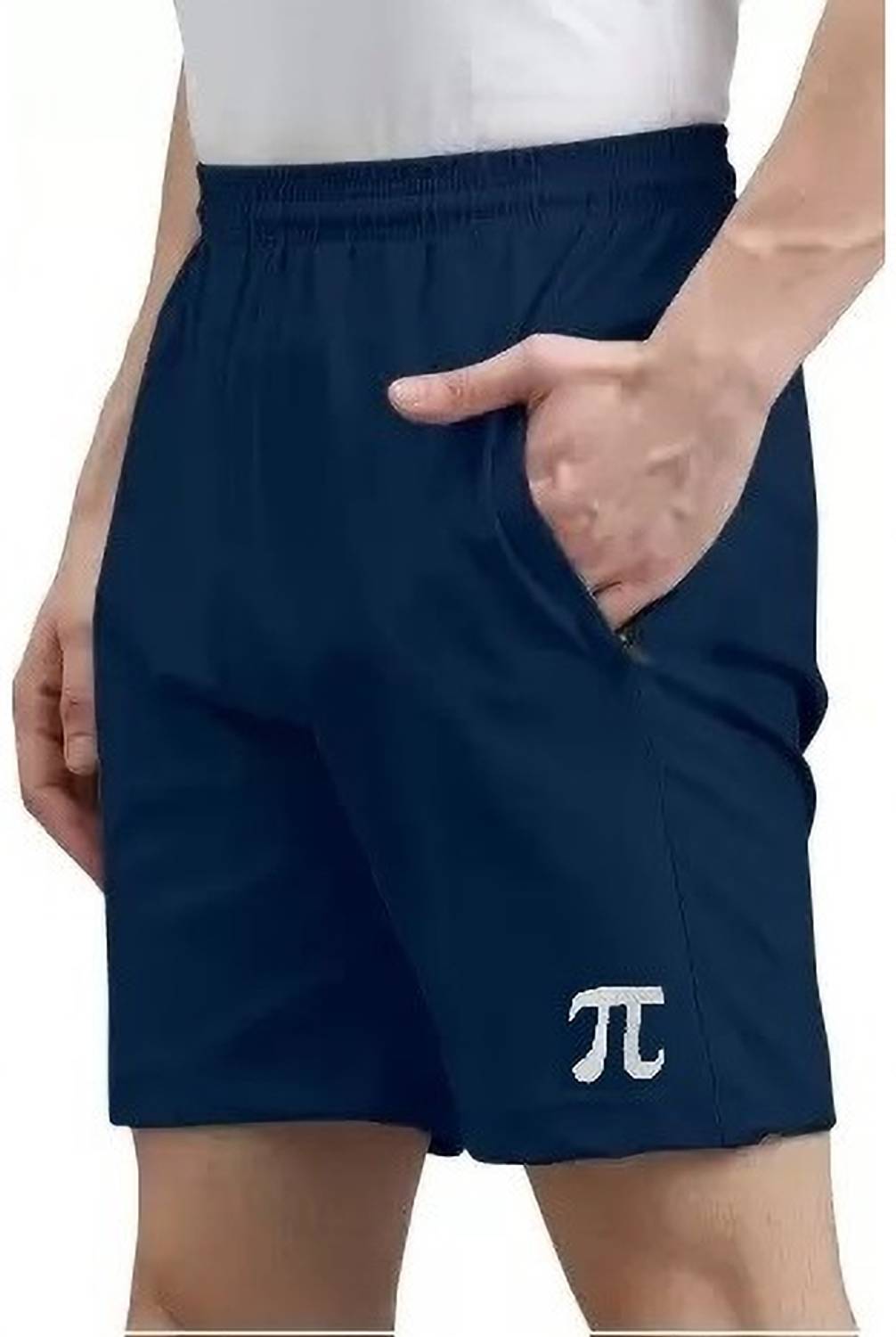 AmbeSilkMill Solid Men Black Beach Shorts