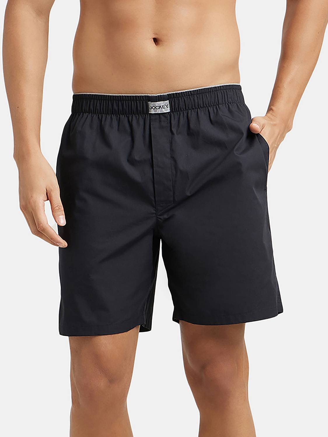 JOCKEY Men Black Boxer Shorts - Image 5