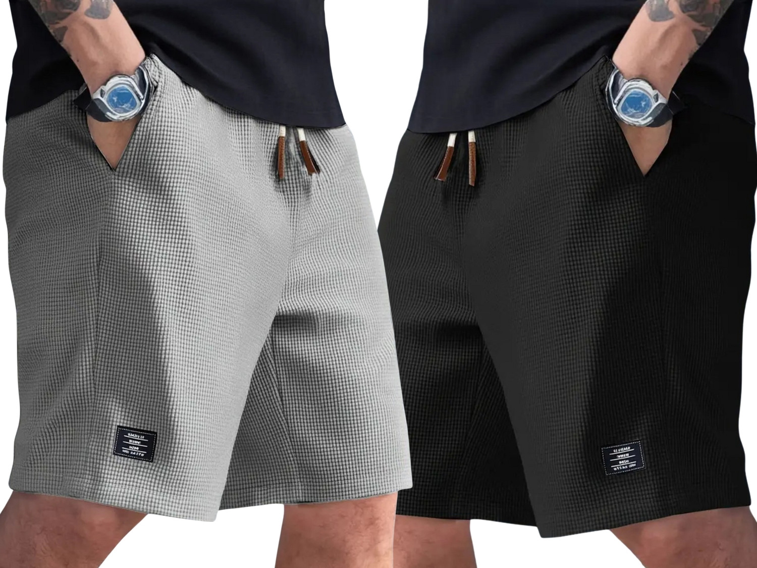 Image of sti Self Design Men Multicolor Regular Shorts