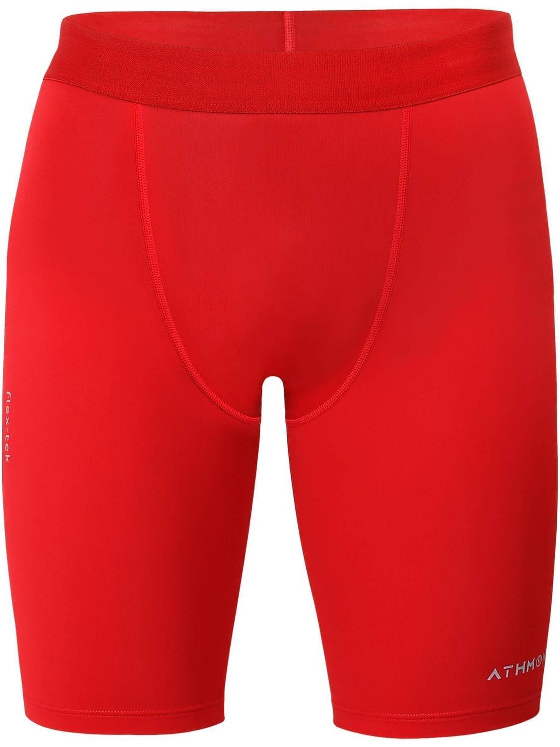 Athmonk Solid Men Red Sports Shorts