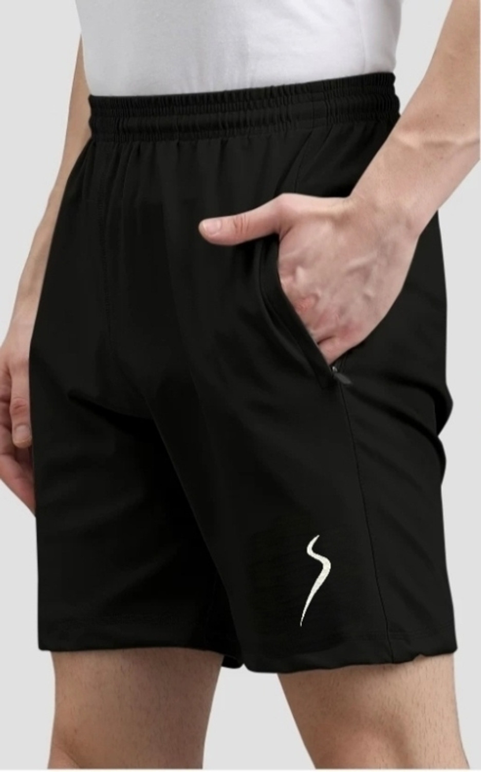 Image of Flicfol Solid Men Multicolor Sports Shorts