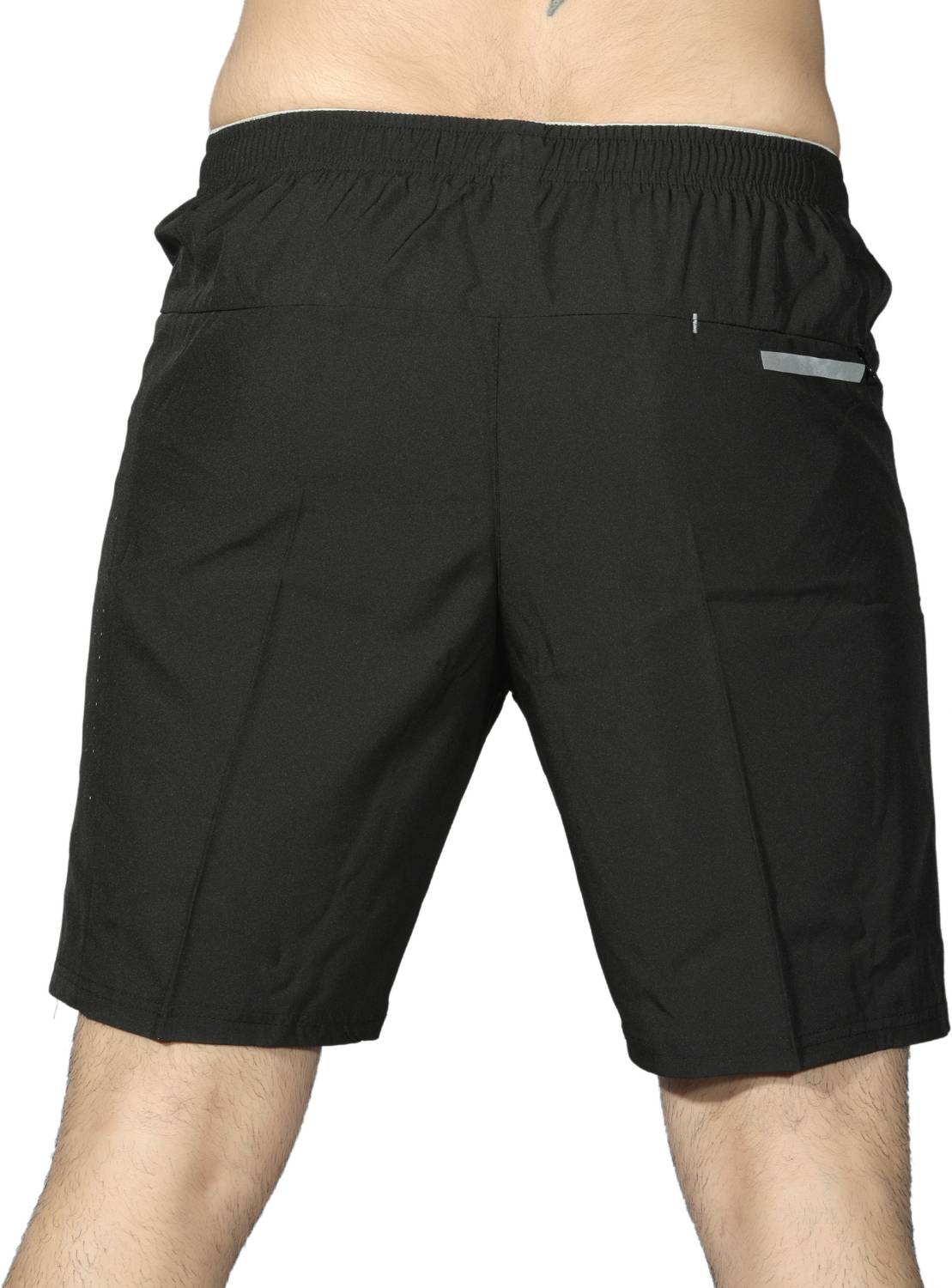 Renessa Black Men Running Shorts - Image 3