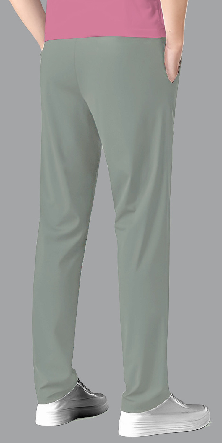 Image of FLYZEN Solid Men Grey Regular Shorts
